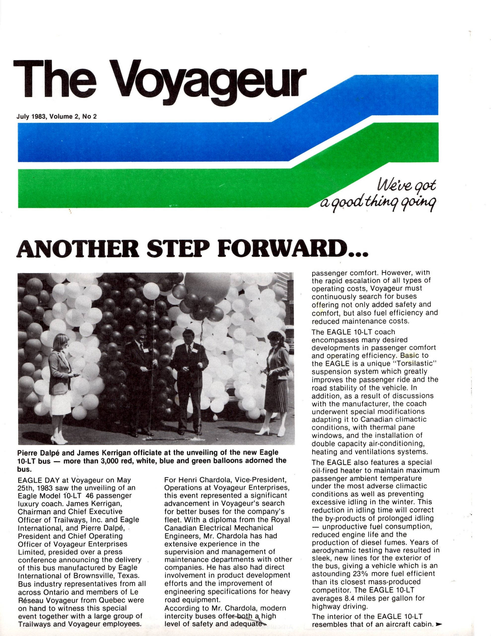 The Voyageur : Eagle 10-1